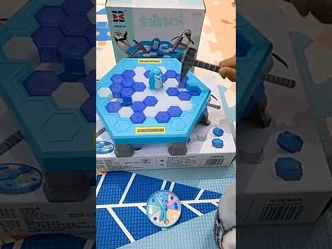 Brinquedo Quebra Gelo de Mesa Quebrando o Gelo Para Salvar o Pinguim Desafio das Picaretas