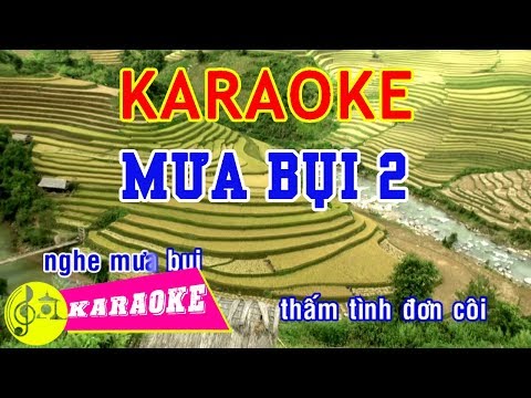 Mưa Bụi 2 Karaoke || Beat Chuẩn