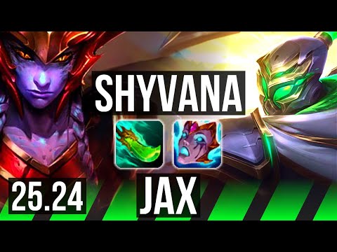 SHYVANA vs JAX (JGL) | 11/1/7 | EUW Master | 25.24