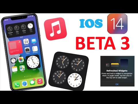 IOS 14 Beta 3 is OUT!   Clock Widget, New Music Icon and More Features and Changes!