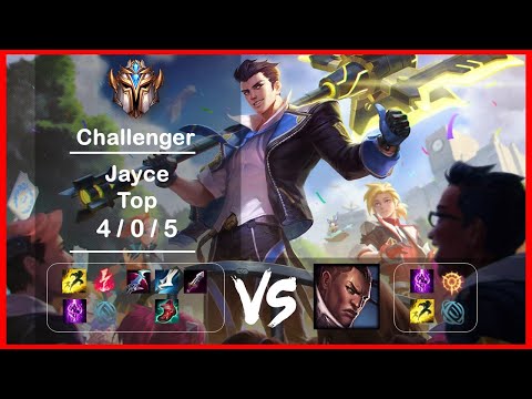 KR Challenger Replays Top Jayce vs Lucian Ep.3505