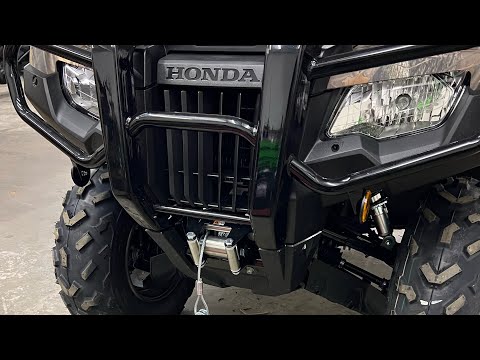 2022 Honda Forman Rubicon Warn Winch Install