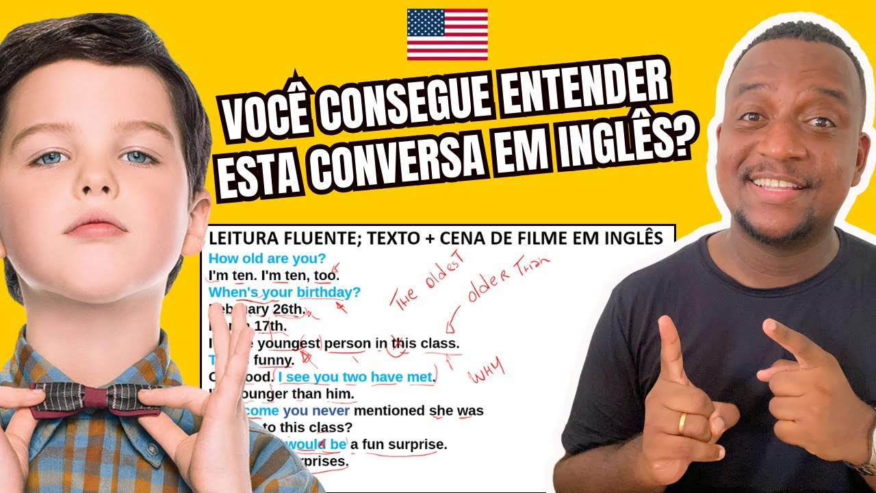 Se Você Entende Esta Conversa de Young Sheldon, Você Já Não é Mais um Iniciante no Inglês!