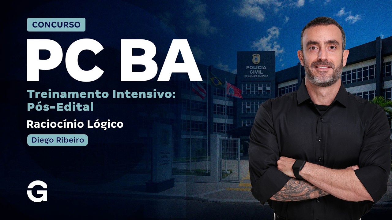 Treinamento Intensivo PC BA - Raciocínio Lógico com Diego Ribeiro