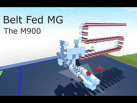 Plane Crazy Belt Fed Machine Gun - the M900