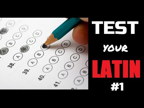 Metti alla prova il tuo test di latino n. 1