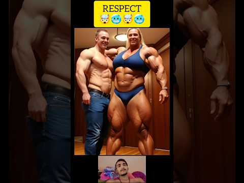 giant girl bodybuilder💪💯 #experiment#shorts #shortvideo #youtubeshorts