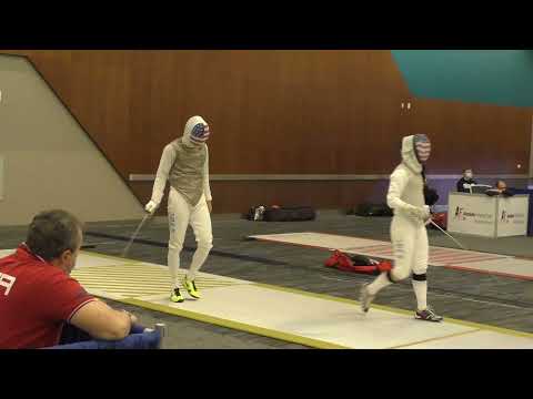 San Jose NAC SMF 2021 - L16 - Alex Massialas v Daniel Zhang