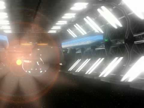 Mark One Excelsior Class Refit Starship U.S.S. BERLIN launch