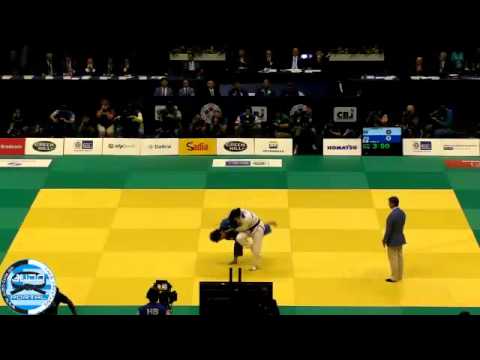 World Judo Championships Rio 2013 Semifinal -63kg GERBI Yarden (ISR) - ABE Kana (JPN)