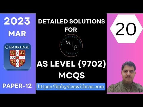 20. In a progressive water wave, two particles, P and Q, on the surface of the water, are a fixed