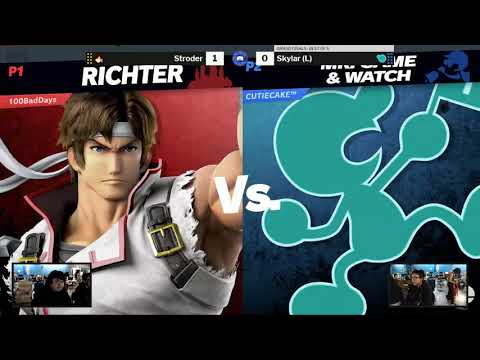 The Smash Lab 161 Grand Finals - Stroder (Richter) vs Skylar (Game&Watch)