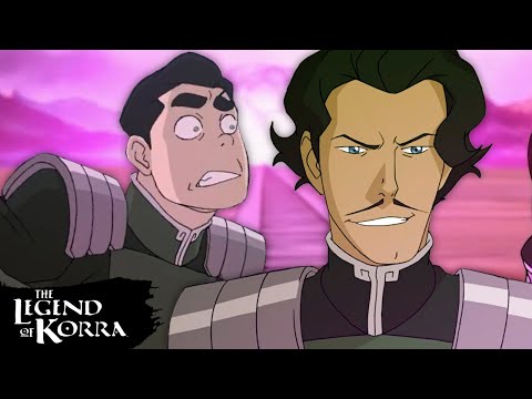 Bolin and Varrick Blow Up Kuvira's Train 🤯 Full Scene | The Legend of Korra