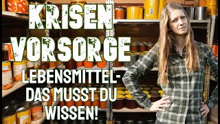 ⚠️Krisenvorsorge zu Hause🟡Lebensmittel planen, einkaufen, lagern uvm. Teil 3/3