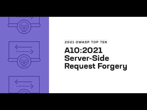 2021 OWASP Top Ten: Server Side Request Forgery