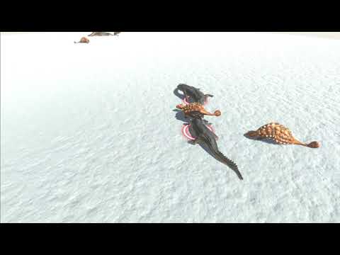 5 Ankylosaurus vs 5x all units - Animal Revolt Battle Simulator