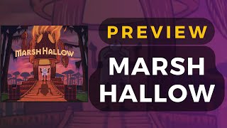 [Kickstarter Preview] Marsh Hallow Board Game Overview and a Few Turns | DaniCha
