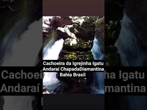 Cachoeira da Califórnia , Vila de Igatu , Andaraí ChapadaDiamantina Bahia Brasil