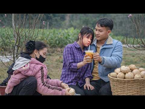 17-year-old single mother and baby living in abandoned house get help from Kind Guy - Ly Tieu Moc