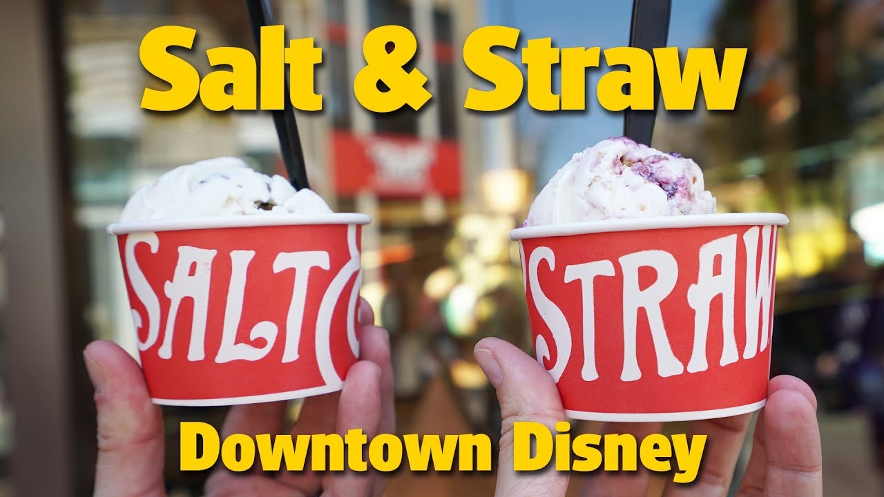 MyDisneyFix Salt & Straw Ice Cream Downtown Disney DIS Unplugged