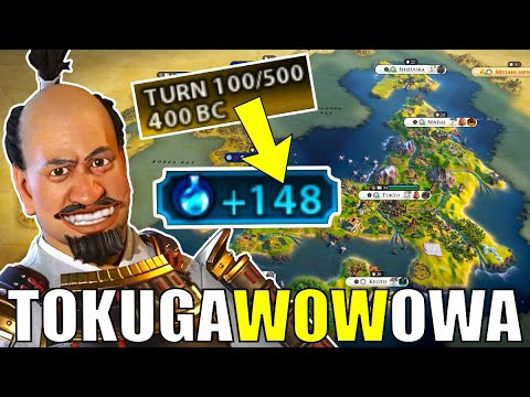 Civ 6 | This Tokugawa Strategy MELTED My Turn 100 Expectations!!! – (#2 Deity Japan Civilization VI)