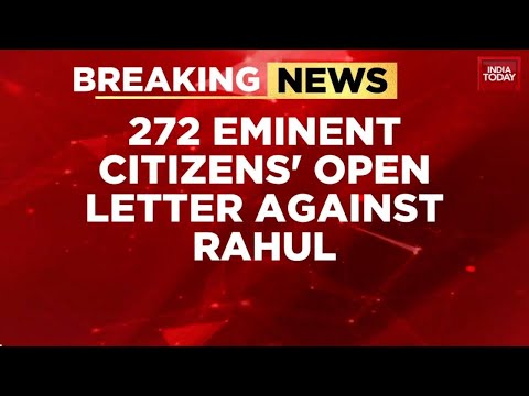 272 Citizens Slam Rahul Gandhi For 'Tarnishing' Election Commission In Open Letter | India Today