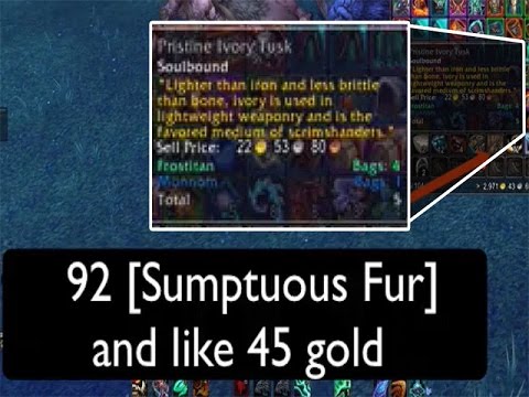 Sumptuous Fur farming, fast and easy guide.