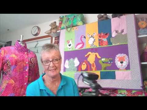 Applying quilt binding with Knit woven double fold bias binder