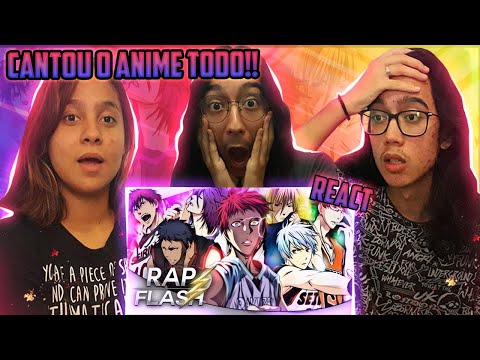 REAGINDO ao ♫ - SPEEDLORD 4 - KUROKO NO BASKET | ESPECIAL 200K | Flash Beats (Prod.@Sidney Scaccio)