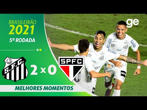 Vídeo - Santos 2 x 0 São Paulo - Brasileirão 2021!