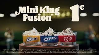 Burger King MINI KING FUSION POR SOLO 1€ anuncio