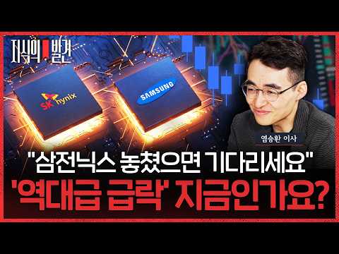 ‘삼전닉스’ 12%대 폭락..“염승환 이사님, 지금이 그 ‘매수 타이밍’인가요?” | 💡지식의발견