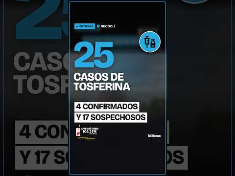 Necoclí: 25 casos de tosferina y una menor fallecida
