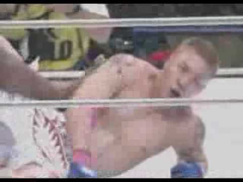 Anderson Silva caught flying scissor heel hook