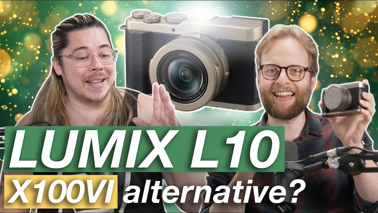 Lumix L10: Proper alternative to Fujifilm X100VI compact king? - YouTube