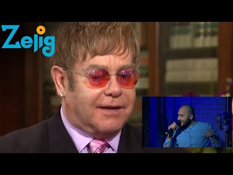 Fabio Celenza doppia Elton John LIVE - ZELIG TIME | ZeligTv