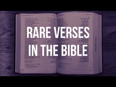 7 Types of Rare Verses