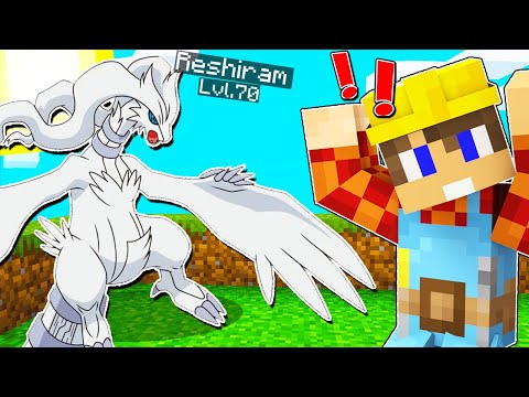 HO CATTURATO RESHIRAM POKEMON LEGGENDARIO SULLA PIXELMON!!