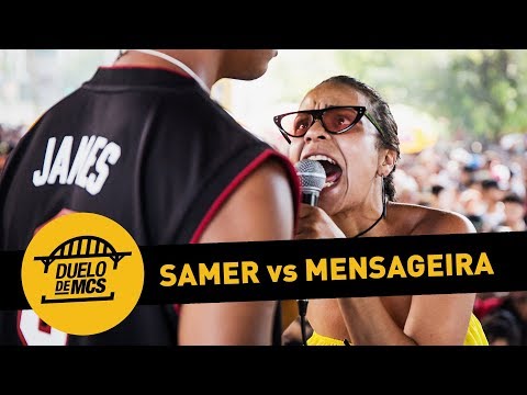 Samer vs Mensageira (1ª Fase) - Batevolta - Duelo de MCs - 10/02/19