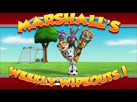 Marshall's Weekly Wipeouts! (Season 2 - Pups Save A Big Bone)