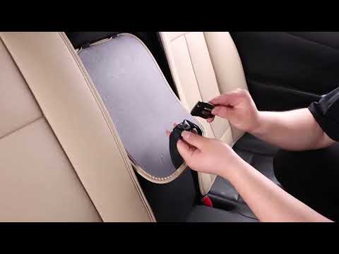 COVERADO | How to Install Rear Seat Covers with Molded Attached Headrest?