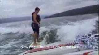 preview picture of video 'A quick lesson on Wake Surfing - SURF QKA'