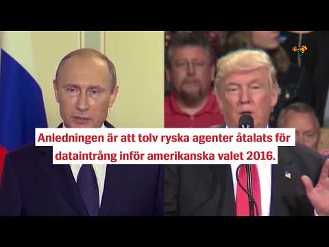Demokraternas krav på Trump: ställ in mötet med Putin