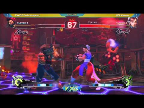 VxG2013: FNATIC Perfect Legend vs MCZ Kayane - SSF4: AE Ver. 2012 - Pool Play