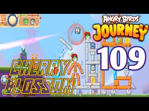 Cherry 🍒 Blossom ( Level 621 - Level 625) || Angry Birds Journey (2025 Update )/ Android Gameplay 🎮