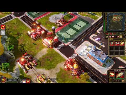 Red Alert 3 - Soviets vs The Empire - Burnt out Paradise (medium)