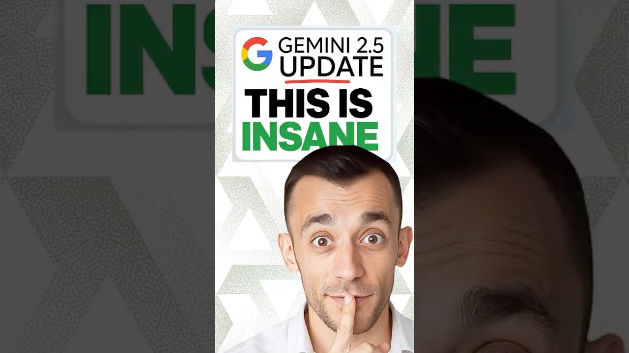 NEW Google Gemini 2.5 Pro Update is INSANE (FREE)! 🤯