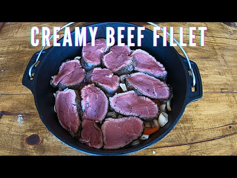 Beef Filet Tenderloin in a creamy sauce | Xman & co