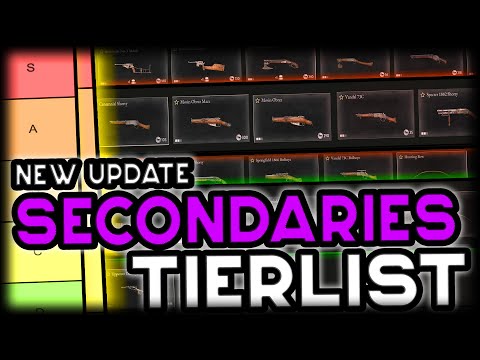 Hunt Showdown 1896 | Ultimate Sidearm Tierlist (secondaries)