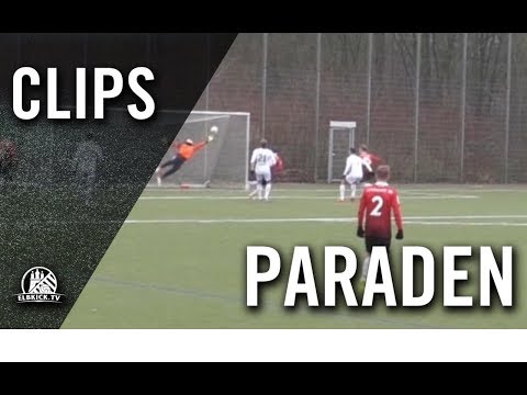 Hand stoppt Kopfball | Parade von Sascha Kleinschmidt (SC Condor)